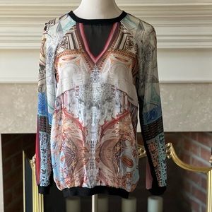 Clover Canyon Print Blouse - Size S